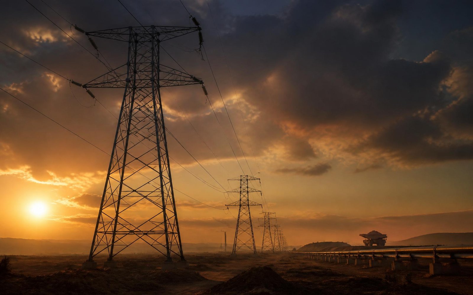 Electricity, water and mining infrastructure in Southern Africa